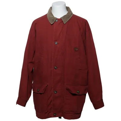 Jacket (Red) from Chaps Ralph Lauren Cotton, Polyamide