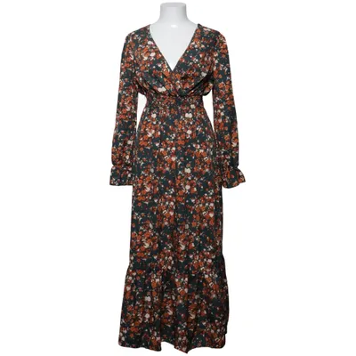 Maxi dress (Green, Multicolored) from Yujie Clothing Polyester