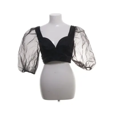Crop top (Black) from Femme Luxe Polyester