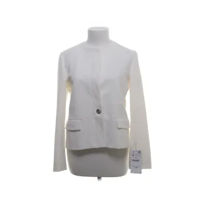 Kavaj (Vit) från Zara Basic Collection Elastan, Polyester, Viskos