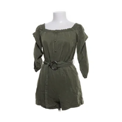 Byxdress (Grön) från Zara Basic Collection Lyocell
