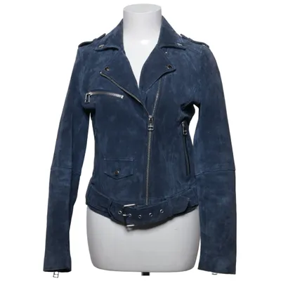 Läderjacka (BELTED VELOURS) från Review Skinn, Polyester