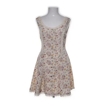 Klänning (Beige, Flerfärgad) från Hell Bunny