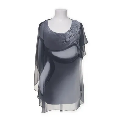 Tunika (Grå, Vit) från Alba Moda Elastan, Polyester, Viskos