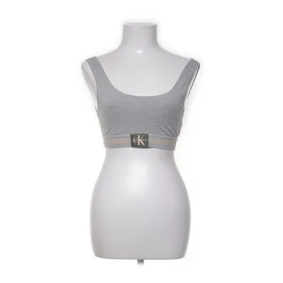 Sport-BH (Grå) från Calvin Klein Bomull, Elastan