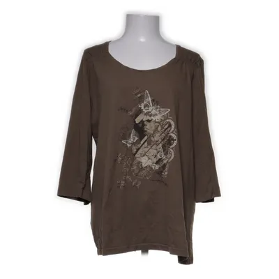 Topp (Brun) från XLNT Woman Bomull