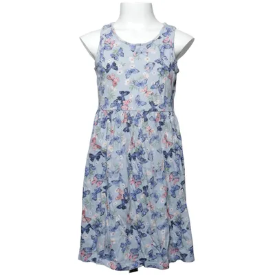 Klänning (Blå, Flerfärgad) från H&M Bomull