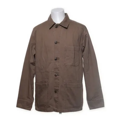 Oberhemd (Braun) von Uniqlo Baumwolle, Polyester