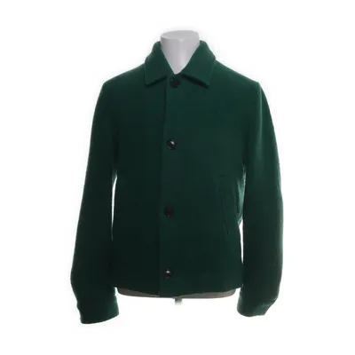Jakke (Grøn) fra Zara Viscose, Uld