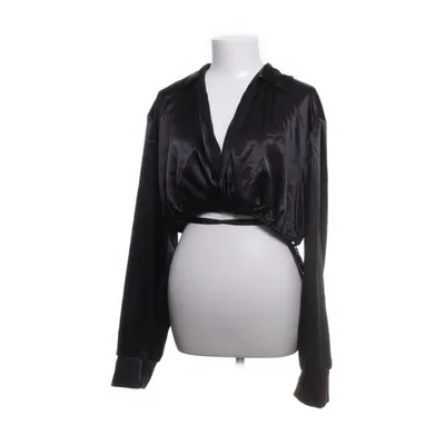 Crop top (Zwart) van NLY One Polyester, Elastaan