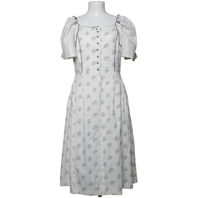 Dirndl (Vit, Blå) från Edelweiss Bomull