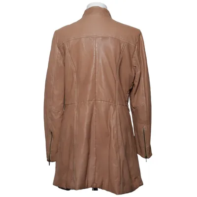 Leren jas (Bruin) van JCC Collection Leer, Viscose