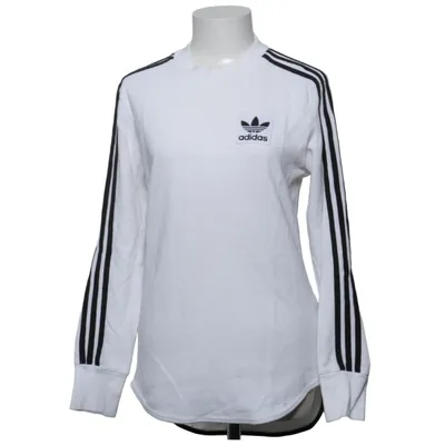 Långärmad t-shirt (Vit) från Adidas Originals Ekologisk bomull