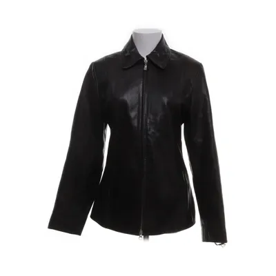 Läderjacka (Brun) från Tommy Hilfiger Acetat, Skinn