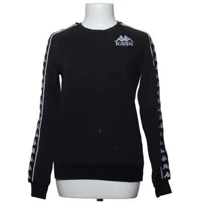 Sweatshirt (Noir) de Kappa Coton, Polyester