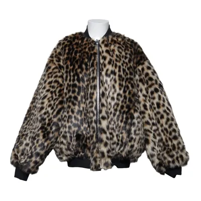 Vinterjakke (Brun, Sort) fra Oh April Akryl, Polyester