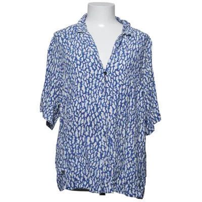Chemise à manches courtes (Bleu, Blanc) de XLNT by KappAhl Viscose