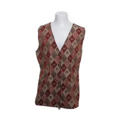 Kostuumgilet (Rood, Groen, Goud) Viscose, Polyester