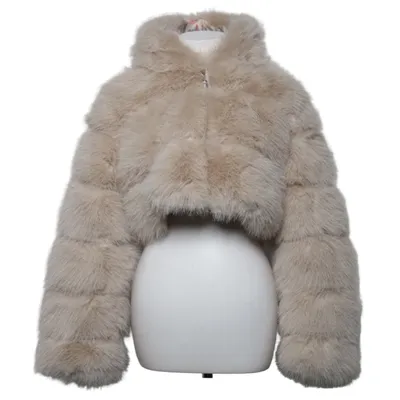 Vinterjakke (Beige) fra Fashion Polyester