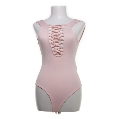 Romper (Roze) van Vintage Dressing Elastaan, Polyester