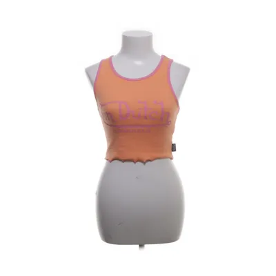 Crop top (Orange) from Von Dutch Cotton, Elastane
