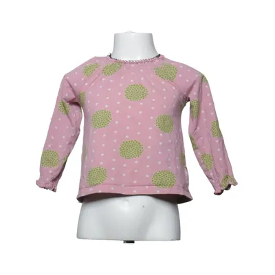 Blus (Rosa, Grön, Vit) från Polarn O. Pyret Bomull