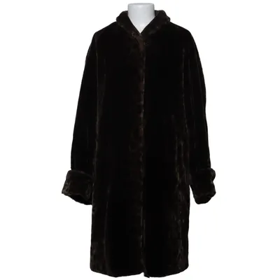 Manteau (Marron) de Comme Du Vrai Acrylique, Coton