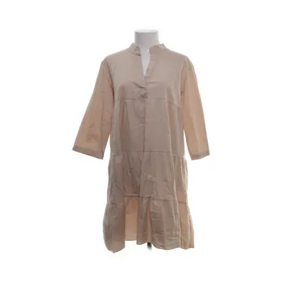 Klänning (Beige) från Made in italy Bomull, Elastan