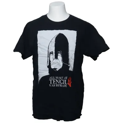 T-shirt (Svart) från Gildan Bomull