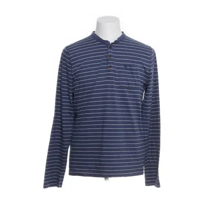 Henley shirt (Blauw, Wit) van Abercrombie & Fitch Katoen, Polyester