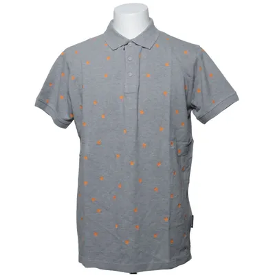 Polo shirt (Gray, Orange) from Koenigsegg Cotton