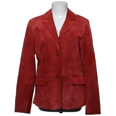 Läderkavaj (Röd) från Saki Skinn, Polyester