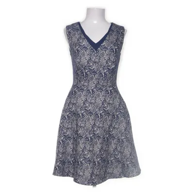 Jurk (Blauw, Wit, Meerkleurig) van Fever London Katoen, Elastaan, Polyamide