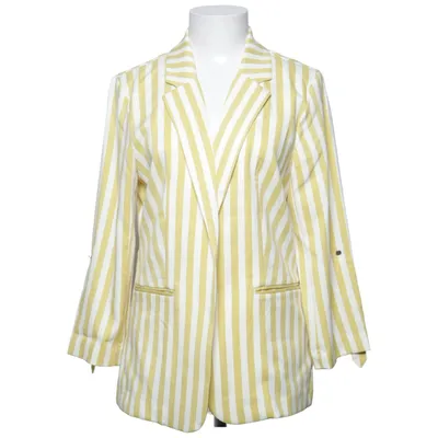 Kavaj (ONLROSE-EVETTE 4/5 STRIPE BLAZER PNT) från ONLY Blue Denim Polyester, Viskos
