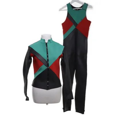 Wetsuit (Zwart, Meerkleurig)