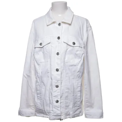 Jeansjacka (Vit) från BPC Selection Bomull, Elastan