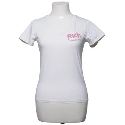 T-shirt (Blanc) de John Richmond Coton, Élasthane