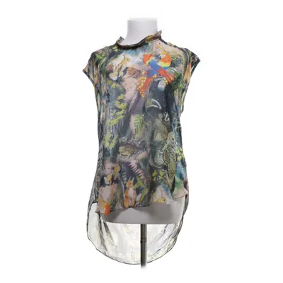 Top (Green, Multicolored) from Myose Polyester