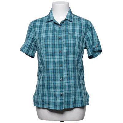 Kortærmet skjorte (Blå, Grøn, Hvid) fra Jack Wolfskin Polyester, Viscose