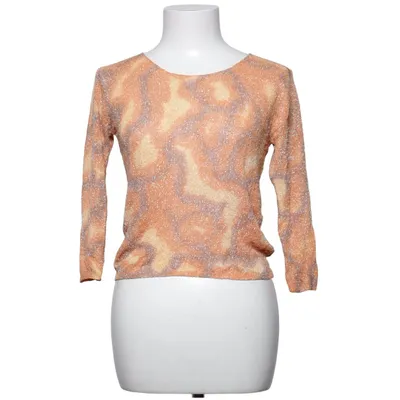 Top (Orange, Beige, Brown) from Woman Silk, Viscose
