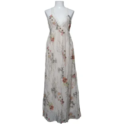 Maxi dress (Beige, Multicolored) from Altamira Elastane, Silk, Viscose