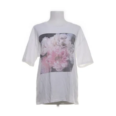 T-shirt (White, Multicolored) from Helena Christensen x H&M Cotton