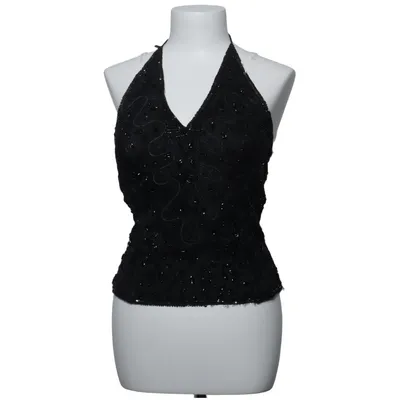 Haut dos-nu (Noir) de Aftershock Soie, Viscose