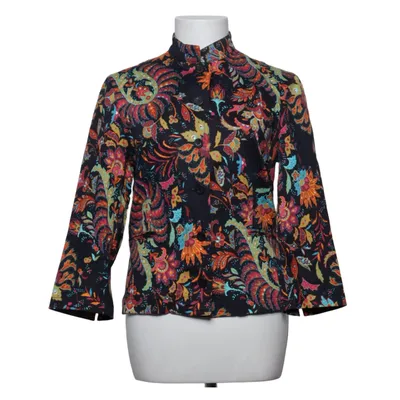 Blouse (Black, Multicolored) from Moschino Jeans Cotton, Elastane, Polyester