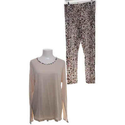 Pyjamas (Beige, Flerfärgad) från Damella Bambu