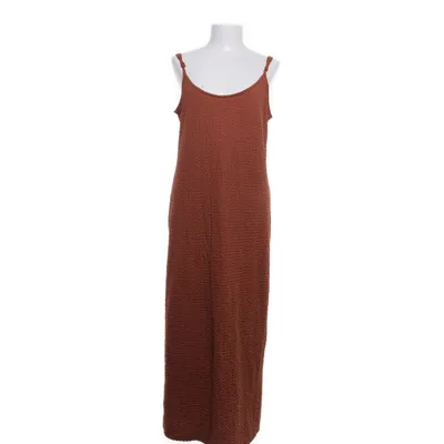 Långklänning (Brun) från H&M Polyester, Elastan