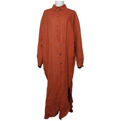 Shirt dress (Orange) from Britta de Bruin