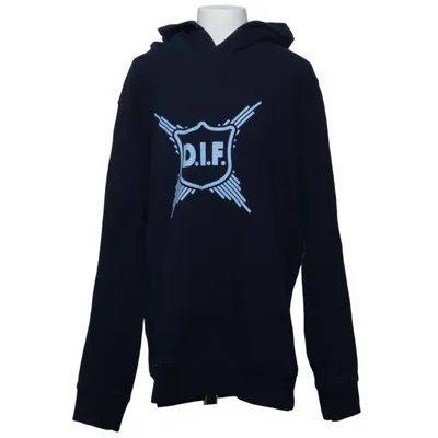 Capuchon sweater (Blauw) van Djurgårdens IF Organisch katoen