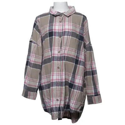 Chemise en flanelle (Beige, Rose, Multicolore) de NKD Coton