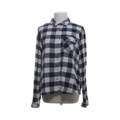 Flanellen overhemd (Blauw, Wit) van LTB Katoen